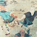 Boxeo de Shaolin, pintura de la dinastía Ming